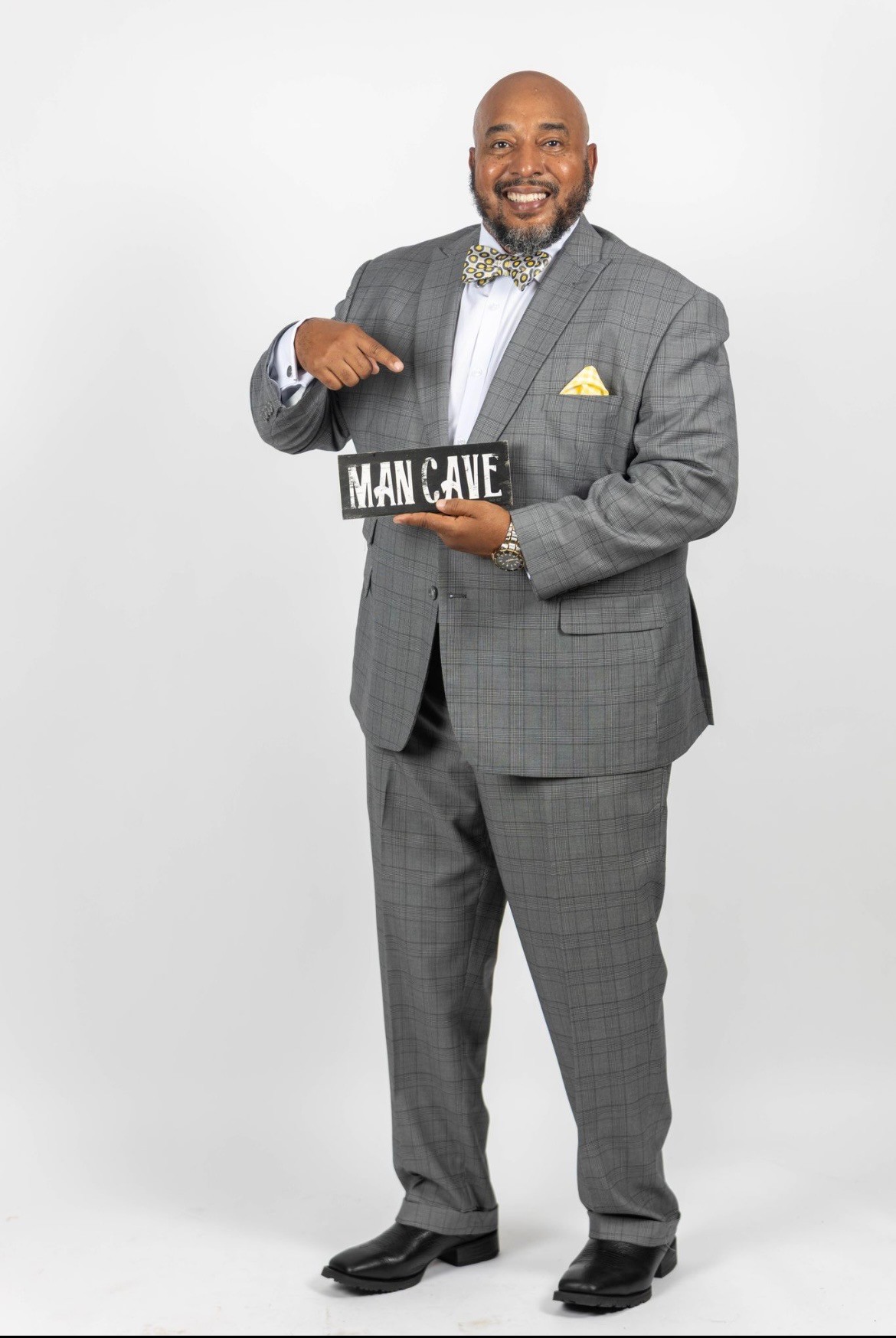 Ricky Moore, leader of the Man Cave Experience